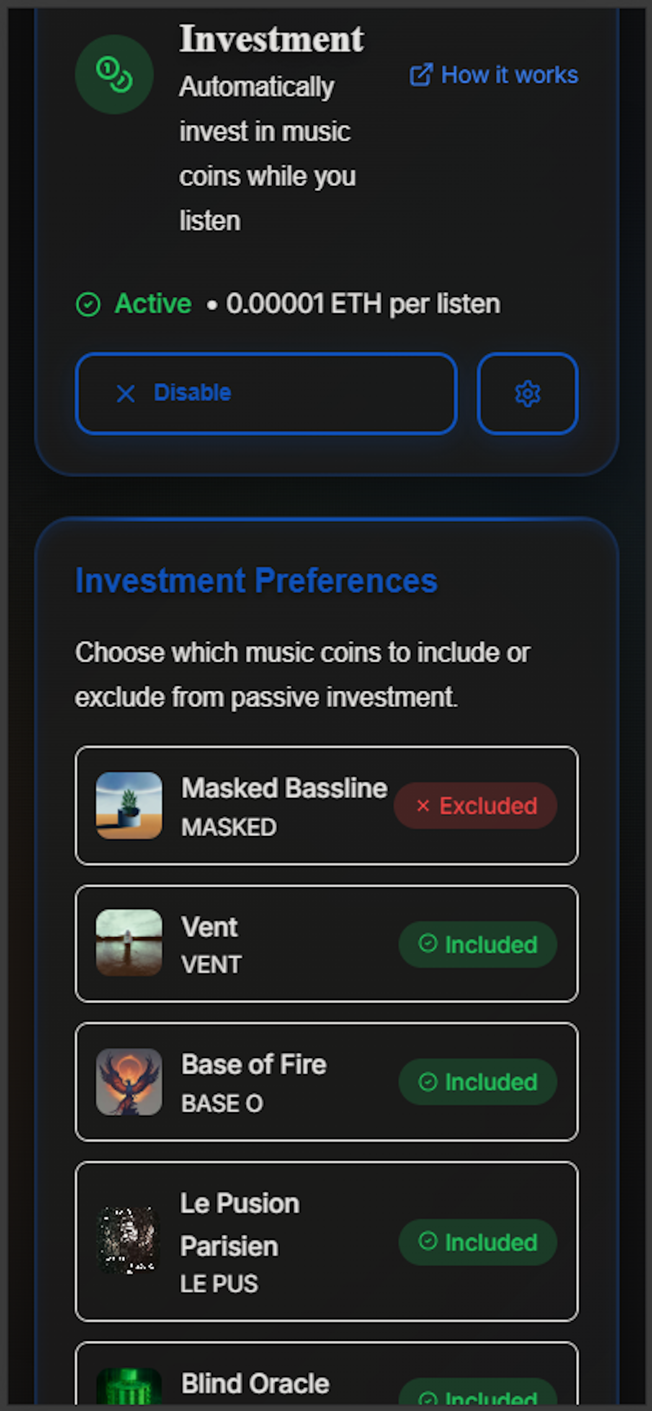 SongCast - Music Money - Farcaster Mini Apps screenshot