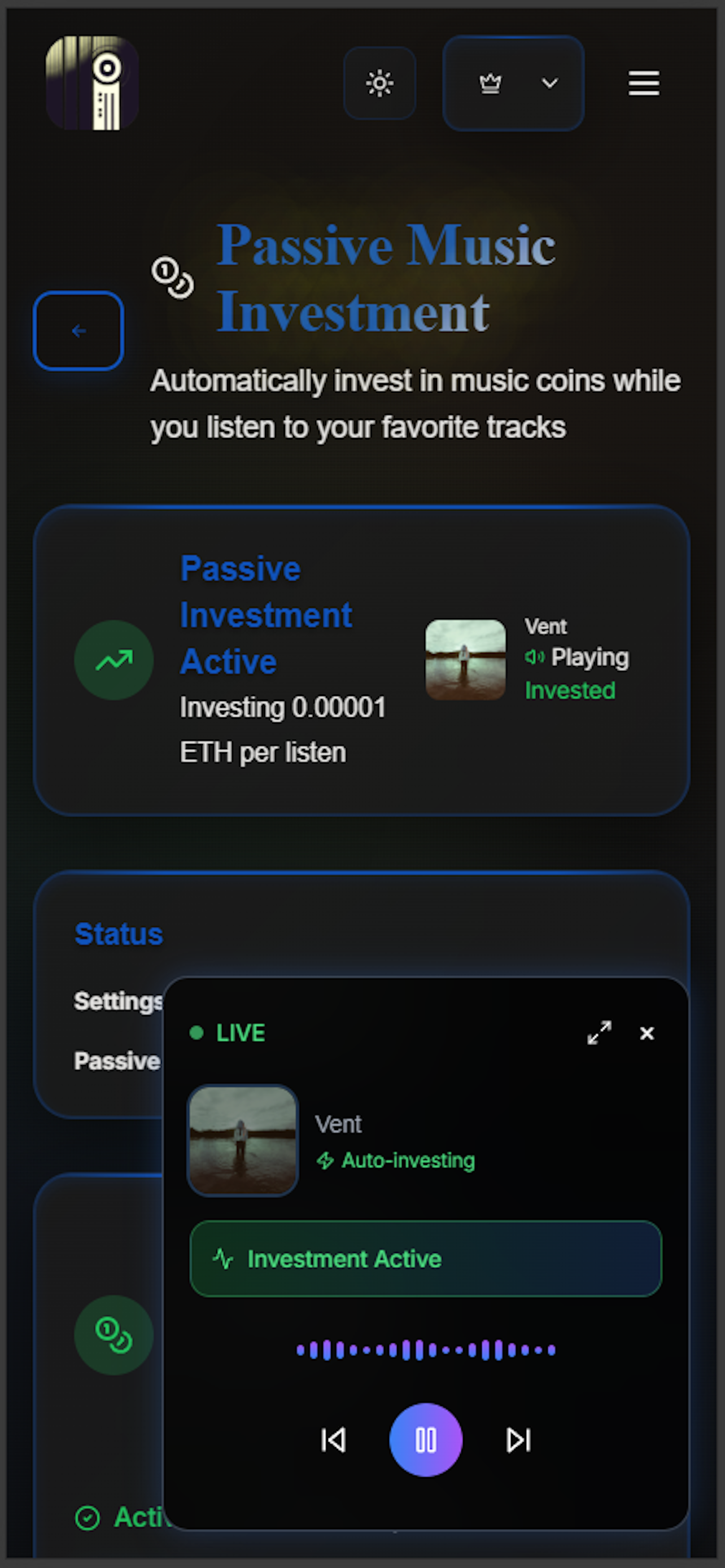 SongCast - Music Money - Farcaster Mini Apps screenshot